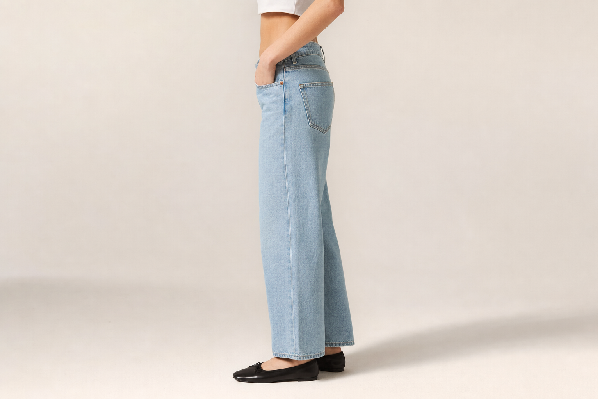 Ljusblå Jeans dam