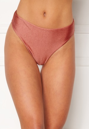 BUBBLEROOM Selina high waist bikini bottom Dark pink S
