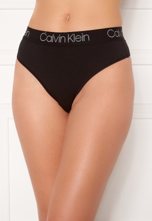 Calvin Klein High Waist Thong 001 Black S