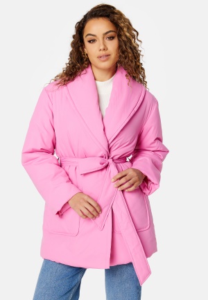 BUBBLEROOM Hedda Short Padded Coat Pink L