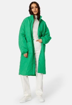 Happy Holly Alma Quilted Coat Green 48/50