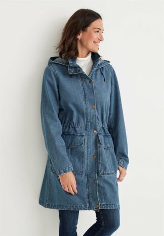 Parkas i denim Jane