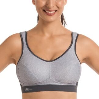 Anita BH Active Extreme Control Sports Bra Ljusgrå C 100 Dam