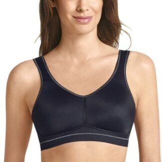 Anita BH Care Vivana Active Wireless Mastectomy Sport Svart C 80 Dam