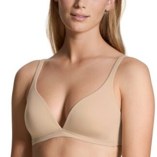 Calida BH Eco Sense Soft Moulded Triangle Bra Beige A 75 Dam