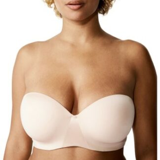 Chantelle BH Essentiall Bandeau T-shirt Bra Beige G 70 Dam