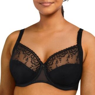 Chantelle BH Every Curve Covering Underwired Bra Svart F 95 Dam