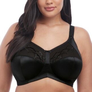 Elomi BH Cate Lace Soft Bra Svart F 95 Dam