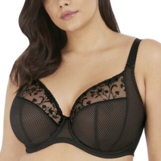 Elomi BH Charley Plunge Firm Bra Svart J 80 Dam