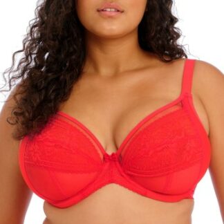 Elomi BH Kendra Underwire Plunge Bra Röd I 75 Dam