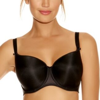 Fantasie BH Smoothing Moulded T-Shirt Bra Svart E 80 Dam