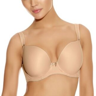 Freya BH Deco Moulded Plunge T-Shirt Bra Beige F 60 Dam