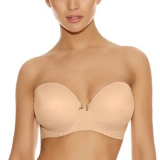 Freya BH Deco Moulded Strapless Bra Beige D 65 Dam