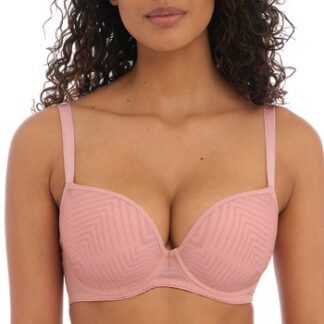 Freya BH Tailored Uw Moulded Plunge T-Shirt Bra Rosa D 60 Dam