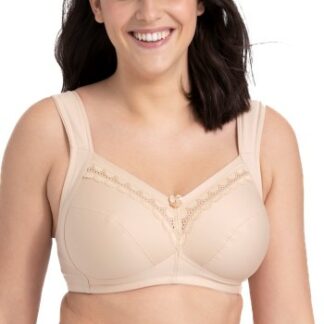 Miss Mary Always Cotton Soft Bra BH Beige B 105 Dam