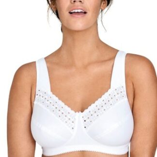 Miss Mary Broderie Anglais Soft Bra BH Vit B 85 Dam