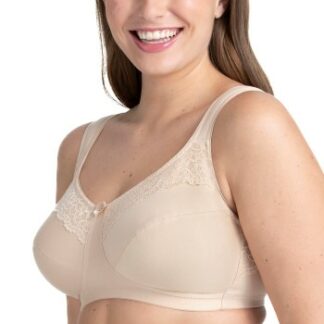 Miss Mary Cotton Now Soft Bra BH Beige E 100 Dam