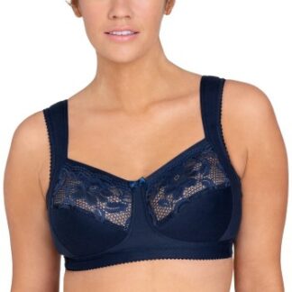 Miss Mary Lovely Lace Support Soft Bra BH Mörkblå B 90 Dam