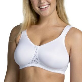 Miss Mary Smooth Lacy Moulded Soft Bra BH Vit C 100 Dam