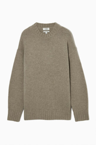 OVERSIZED PURE CASHMERE JUMPER