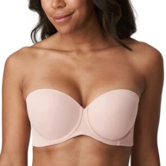 Primadonna BH Figuras Strapless Padded Bra Ljusrosa D 65 Dam