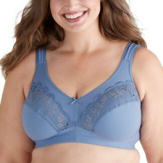 Swegmark BH Treasure Soft Bra Blå bomull B 100 Dam