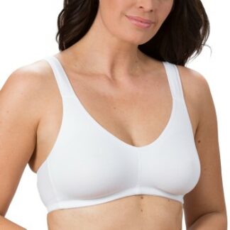 Trofe Comfort Lounge Bra BH Vit bomull A 85 Dam