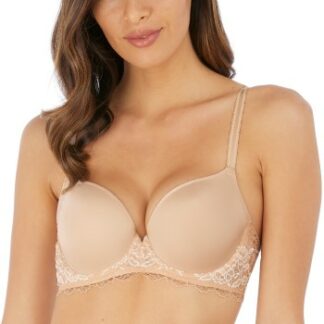 Wacoal BH Lace Perfection Contour Bra Beige F 65 Dam