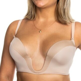 Wonderbra BH Ultimate Deep Plunge Bra Hud B 75 Dam