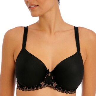 Freya BH Off Beat Underwire Moulded Spacer Bra Svart polyester H 65 Dam