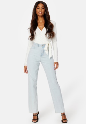 BUBBLEROOM Kendra Straight Jeans Light denim 34