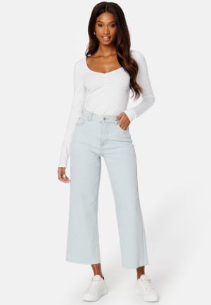 BUBBLEROOM Liv Cropped Jeans Light denim 44