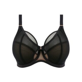 Elomi BH Kintai Underwire Plunge Bra Svart I 75 Dam