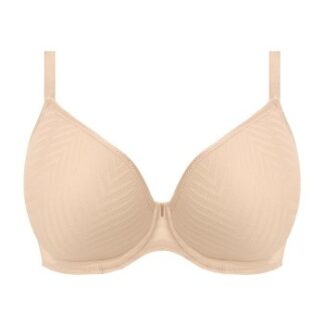 Freya BH Tailored Uw Moulded Plunge T-Shirt Bra Beige H 65 Dam