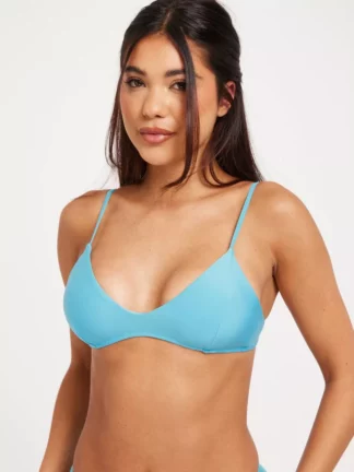 Nelly - Bikiniöverdelar - Blå - Heartshape Bikini Top - Bikinis