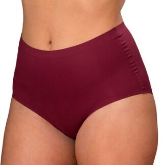 Trofe Core Solids Seamless Maxi Brief Trosor Vinröd One Size Dam