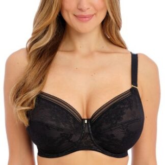 Fantasie BH Fusion Lace Underwire Side Support Bra Svart I 90 Dam