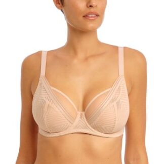 Freya BH Tailored UW High Apex Plunge Bra Beige H 65 Dam