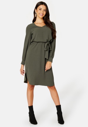 Happy Holly Elara dress Khaki green 40/42