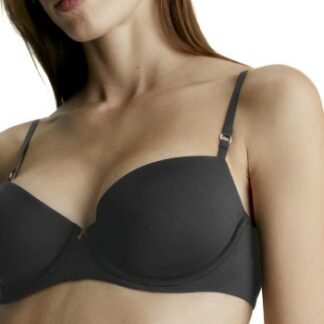 Calvin Klein BH Minimalist Balconette Bra Svart A 70 Dam