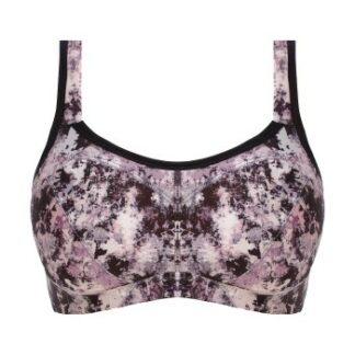 Freya BH High Octane Underwired Sports Bra Lila Mönster I 75 Dam