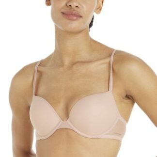 Calvin Klein BH Sheer Marquisette Push Up Bra Ljusrosa A 70 Dam