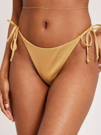 Nelly - Bikinitrosor - Guld - Glowing Bikini Panty - Bikinis