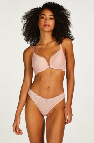 Hunkemöller Stringtrosa Marine Rosa